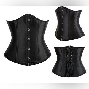 🛍️Black Underbust Corset